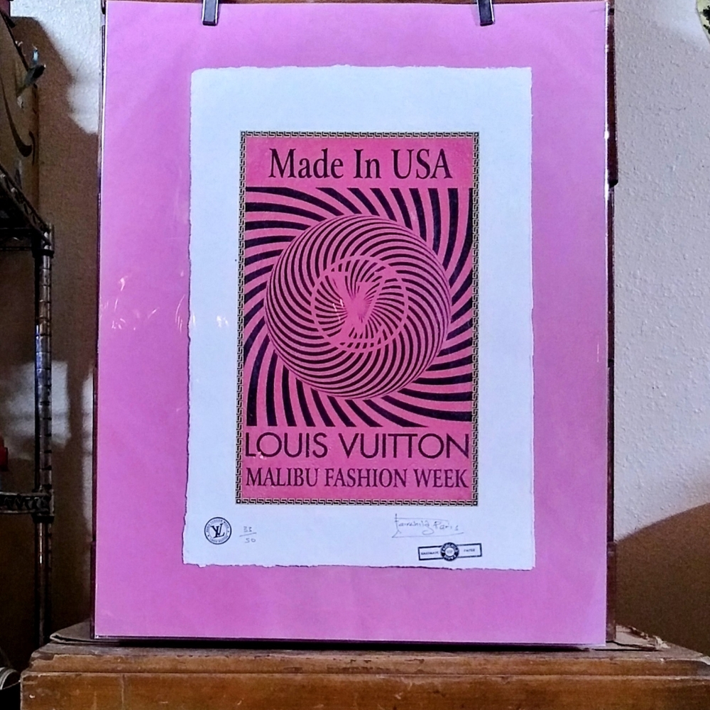 Louis Vuitton Ltd. Ed. Print By Fairchild Paris - Picture 6 of 9